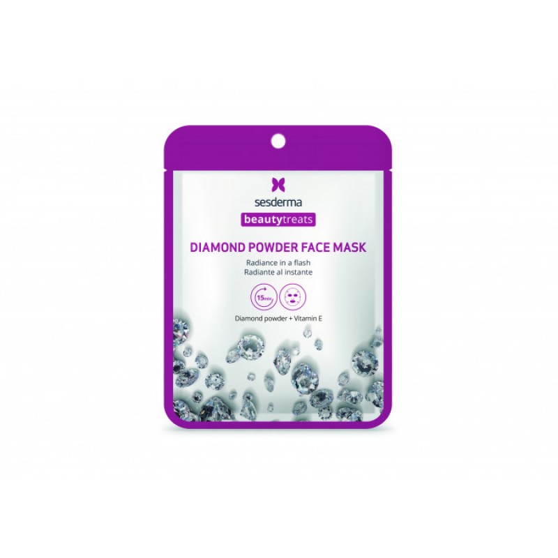 sesderma beautytreats diamond powder face mask Маска для сияния кожи 1 шт SesDerma BEAUTYTREATS Diamond powder face mask Маска для сияния кожи 1 шт — изображение 1