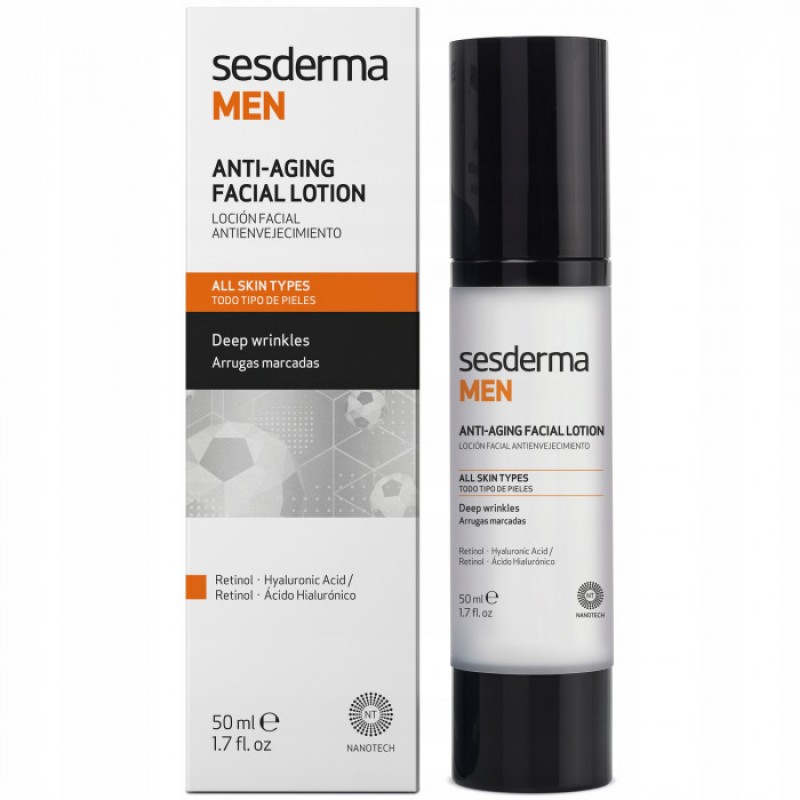 sesderma men facial anti aging lotion Лосьон антивозрастной для лица для мужчин 50 мл SesDerma MEN Facial anti-aging lotion Лосьон антивозрастной для лица для мужчин 50 мл — изображение 1