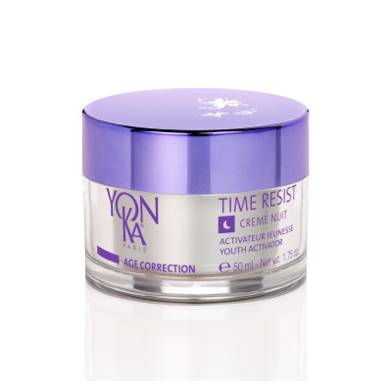 Ночной омолаживающий крем филлер Крем time resist creme nuit 50 мл yon ka Ночной омолаживающий крем-филлер Крем Time Resist Creme Nuit 50 мл YON-KA — изображение 1