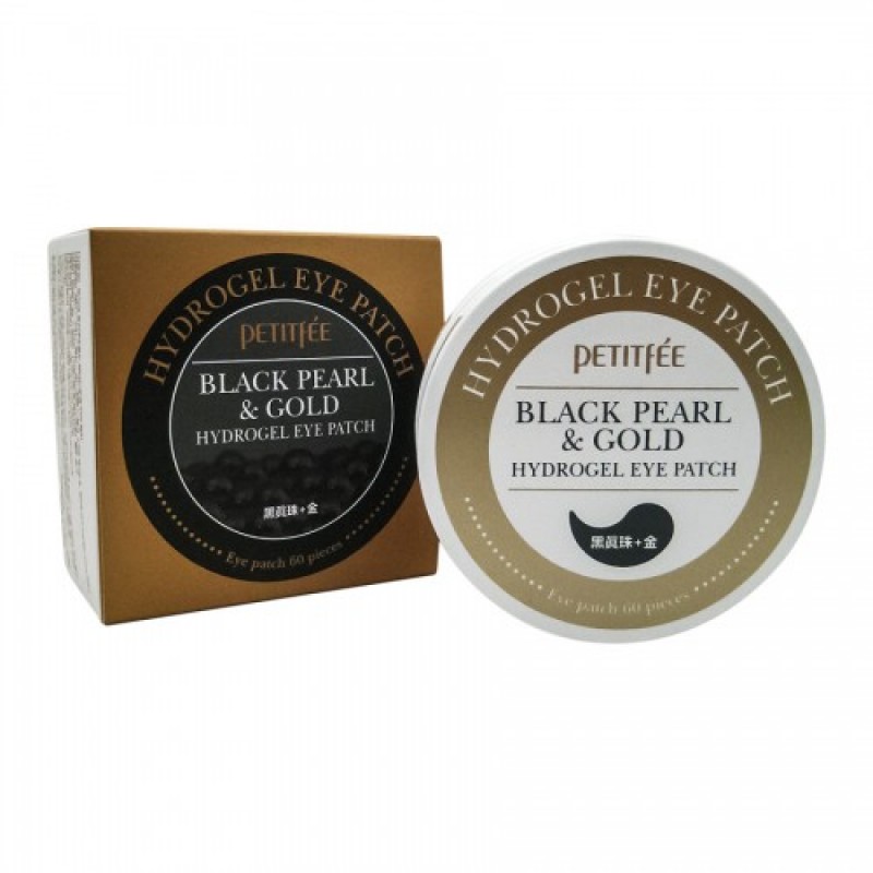 black pearl/gold hydrogel eye patch / Набор патчей для век гидрогелевых ЖЕМЧУГ/ЗОЛОТО, 60 шт Black Pearl/Gold Hydrogel Eye Patch / Набор патчей для век гидрогелевых ЖЕМЧУГ/ЗОЛОТО, 60 шт — изображение 1