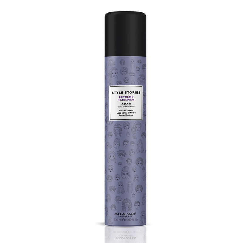 Лак для волос экстра сильной фиксации style stories extr.hairspray 500 мл alfaparf Лак для волос экстра сильной фиксации STYLE STORIES EXTR.HAIRSPRAY 500 мл ALFAPARF — изображение 1