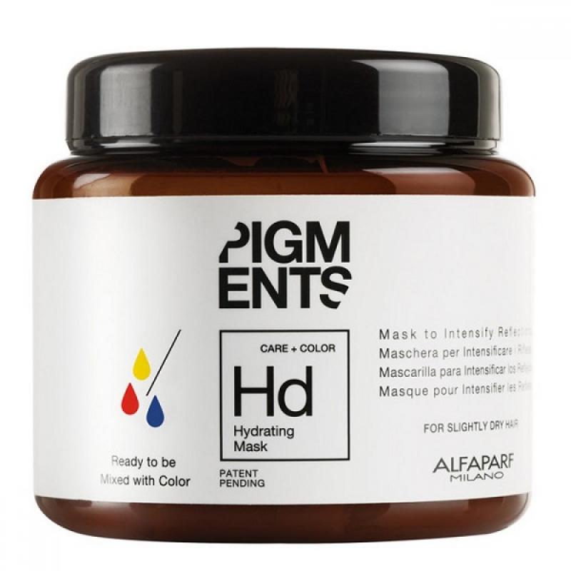 pigments hydrating mask Маска увлажняющая для слегка сухих волос 200 мл alfaparf Pigments Hydrating Mask Маска увлажняющая для слегка сухих волос 200 мл ALFAPARF — изображение 1