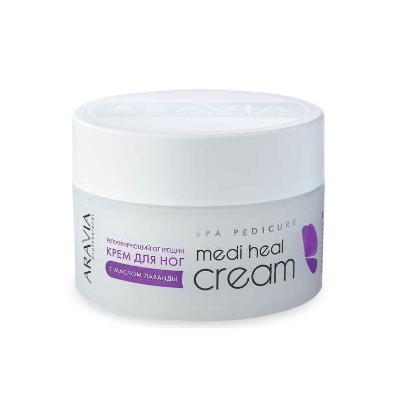 Регенерирующий крем от трещин с маслом лаванды medi heal cream, 150 мл aravia Регенерирующий крем от трещин с маслом лаванды Medi Heal Cream, 150 мл ARAVIA — изображение 1