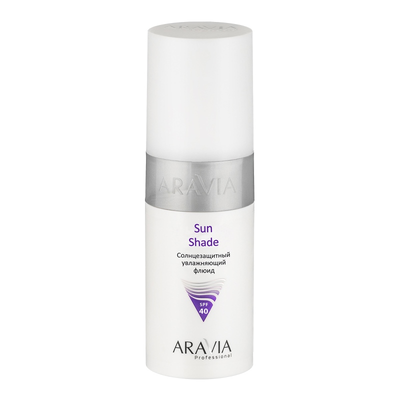 aravia professional Солнцезащитный увлажняющий флюид (для тела и лица) sun shade spf 40, 150мл ARAVIA Professional Солнцезащитный увлажняющий флюид (для тела и лица) Sun Shade SPF-40, 150мл — изображение 1