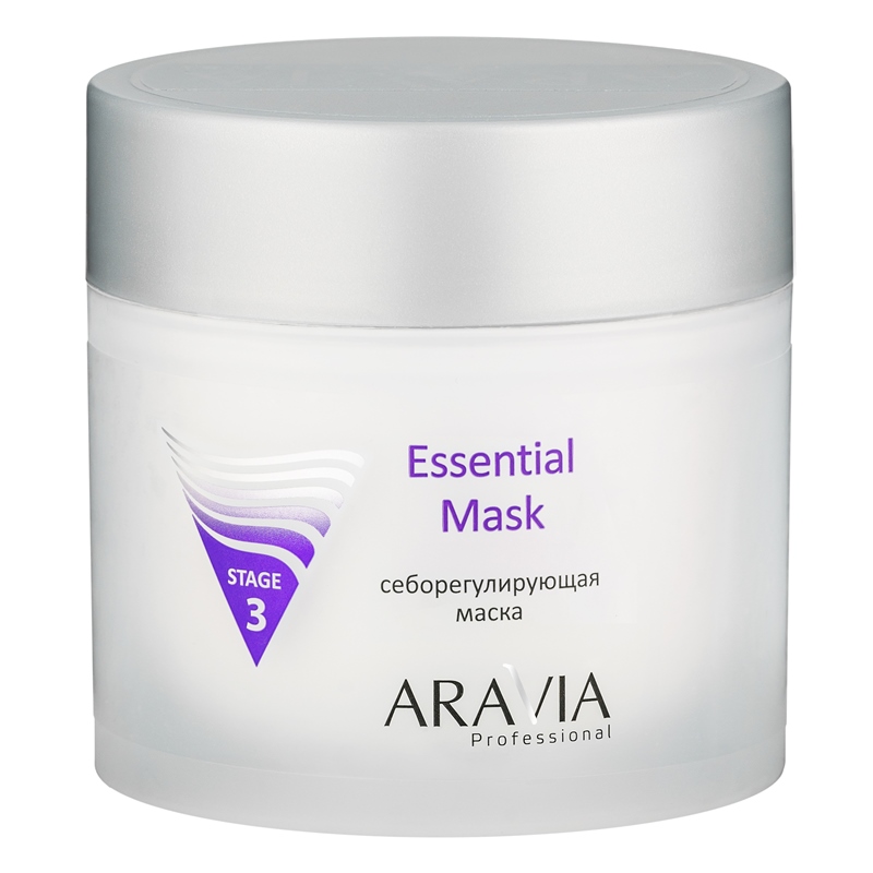 Маска себорегулирующая essential mask, 300 мл aravia Маска себорегулирующая Essential Mask, 300 мл ARAVIA — изображение 1