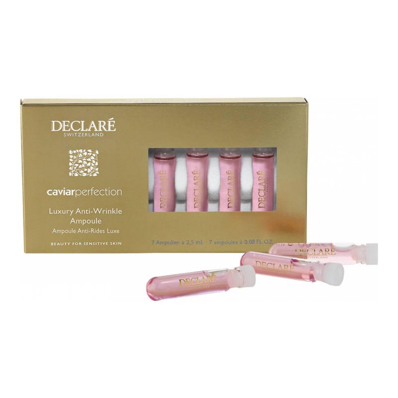 luxury anti wrinkle ampoule Концентрат люкс в ампулах против морщин с экстрактом черной икры 7*2.5 мл declare Luxury Anti-Wrinkle Ampoule Концентрат-люкс в ампулах против морщин с экстрактом черной икры 7*2.5 мл DECLARE — изображение 1