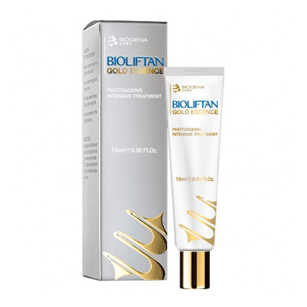 biogena bioliftan gold essence Антивозрастная золото пептидная эссенция 15 мл Biogena Bioliftan Gold Essence Антивозрастная золото-пептидная эссенция 15 мл — изображение 1