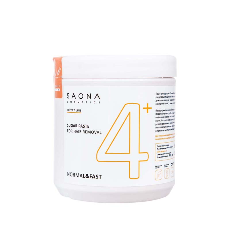 saona cosmetics №4+ Паста Нормальная normal&fast, БЕЗ РАЗОГРЕВА 1000 гр Saona Cosmetics №4+ Паста Нормальная NORMAL&FAST, БЕЗ РАЗОГРЕВА 1000 гр — изображение 1
