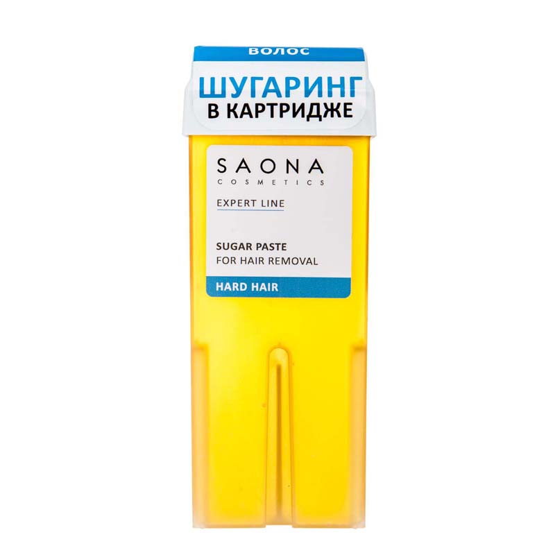 saona cosmetics Твердая паста в картридже hard для твердых волос 150 гр Saona Cosmetics Твердая паста в картридже HARD для твердых волос 150 гр — изображение 1
