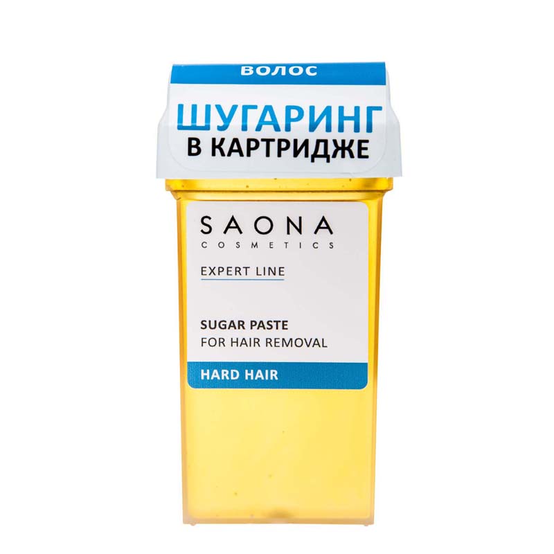 saona cosmetics Твердая паста в картридже hard для твердых волос 80 гр Saona Cosmetics Твердая паста в картридже HARD для твердых волос 80 гр — изображение 1