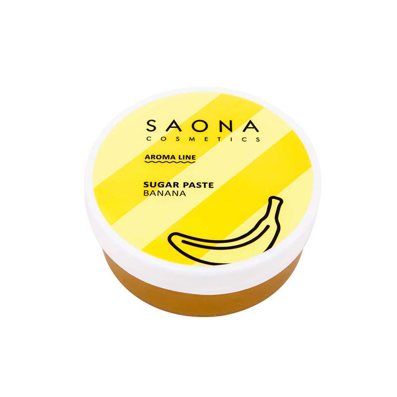 saona cosmetics Паста для шугаринга banana (Банановая) 200 гр Saona Cosmetics Паста для шугаринга BANANA (Банановая) 200 гр — изображение 1