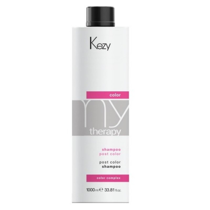 mytherapy post color shampoo Шампунь после окрашивания с экстрактом граната 1000 мл kezy 93030 Mytherapy Post Color shampoo Шампунь после окрашивания с экстрактом граната 1000 мл KEZY 93030 — изображение 1