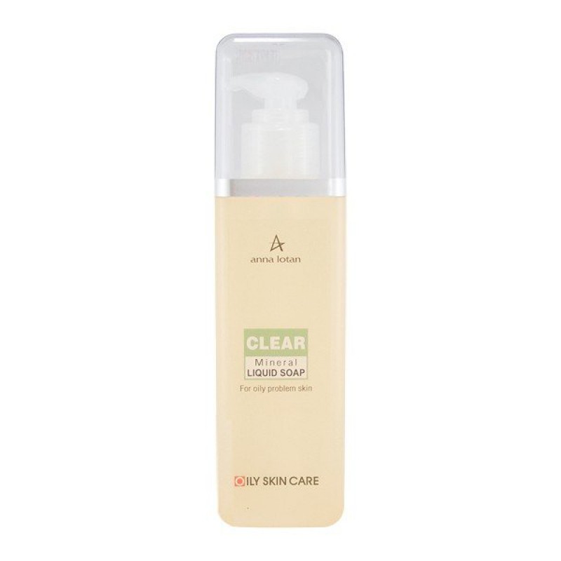 anna lotan mineral liquid soap / Минеральное гигиеническое мыло для жирной проблемной кожи, серия a clear, 200 мл ANNA LOTAN Mineral Liquid Soap / Минеральное гигиеническое мыло для жирной проблемной кожи, серия A-Clear, 200 мл — изображение 1