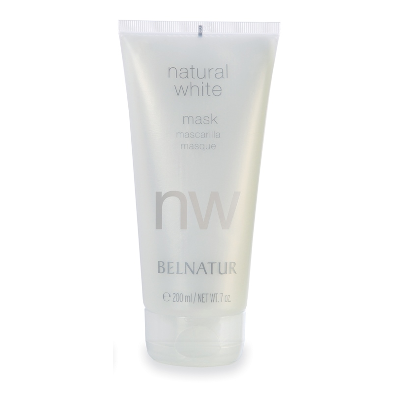 belnatur natural white mask Осветляющая и увлажняющая маска 200 мл BELNATUR NATURAL wHITE MASk Осветляющая и увлажняющая маска 200 мл — изображение 1
