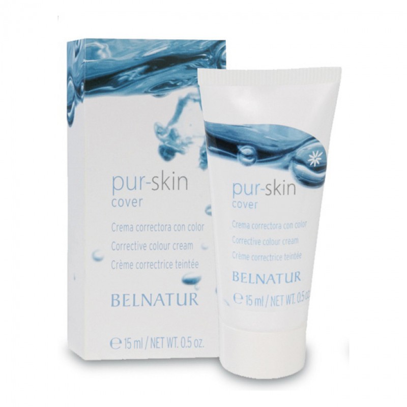 belnatur pur skin cover Корректирующий лечебный крем 15 мл BELNATUR PUR-SkIN COVER Корректирующий лечебный крем 15 мл — изображение 1