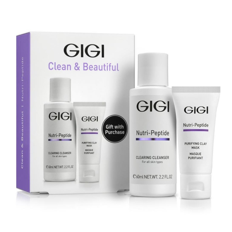 gigi Подарочный набор clean&beautiful 1 шт GIGI Подарочный набор Clean&Beautiful 1 шт — изображение 1