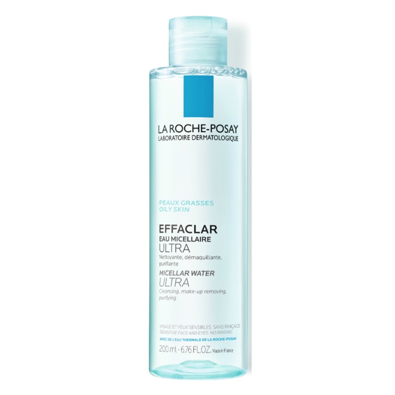effaclar Мицеллярный очищающий раствор ultra, 200 мл la roche posay EFFACLAR Мицеллярный очищающий раствор ULTRA, 200 мл LA ROCHE-POSAY — изображение 1