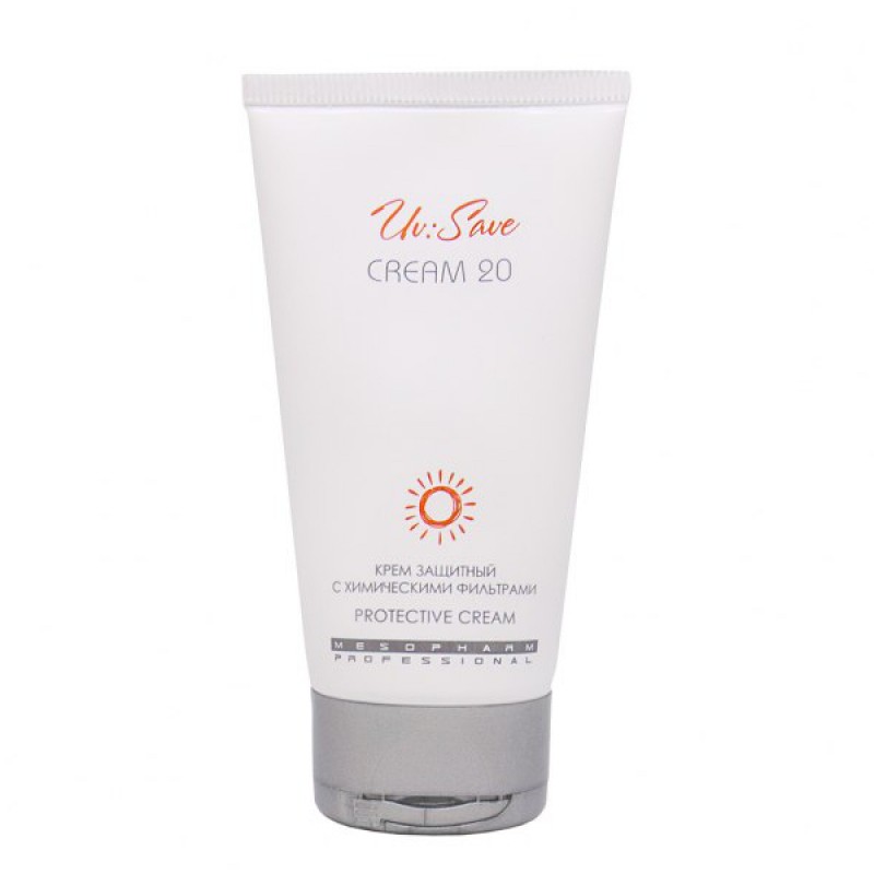 Крем защитный с химическими фильтрами uv:save cream, 50 мл mesopharm Крем защитный с химическими фильтрами UV:SAVE CREAM, 50 мл MESOPHARM — изображение 1