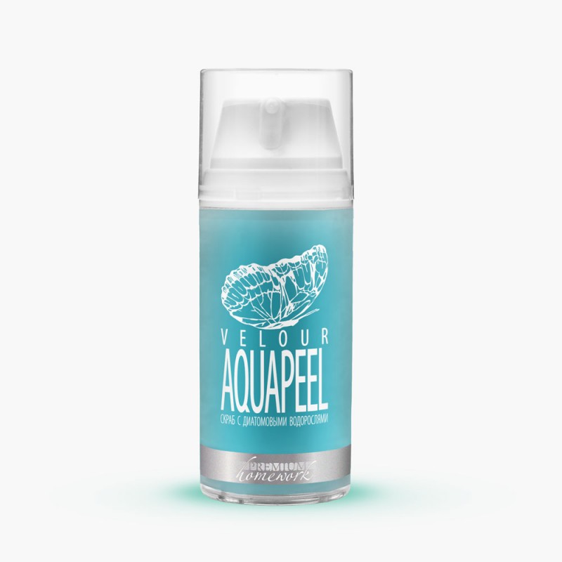 Скраб с диатомовыми водорослями velour aquapeel 100 мл premium Скраб с диатомовыми водорослями VELOUR AQUAPEEL 100 мл PREMIUM — изображение 1