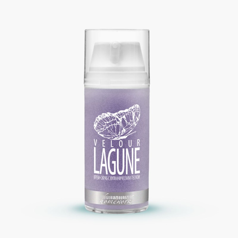 Крем скраб с вулканическим песком velour lagune 100 мл premium Крем-скраб с вулканическим песком VELOUR LAGUNE 100 мл PREMIUM — изображение 1