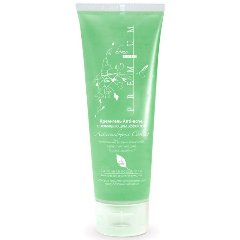 Крем гель anti acne с охлаждающим эффектом 50 мл premium Крем-гель ANTI ACNE с охлаждающим эффектом 50 мл PREMIUM — изображение 1
