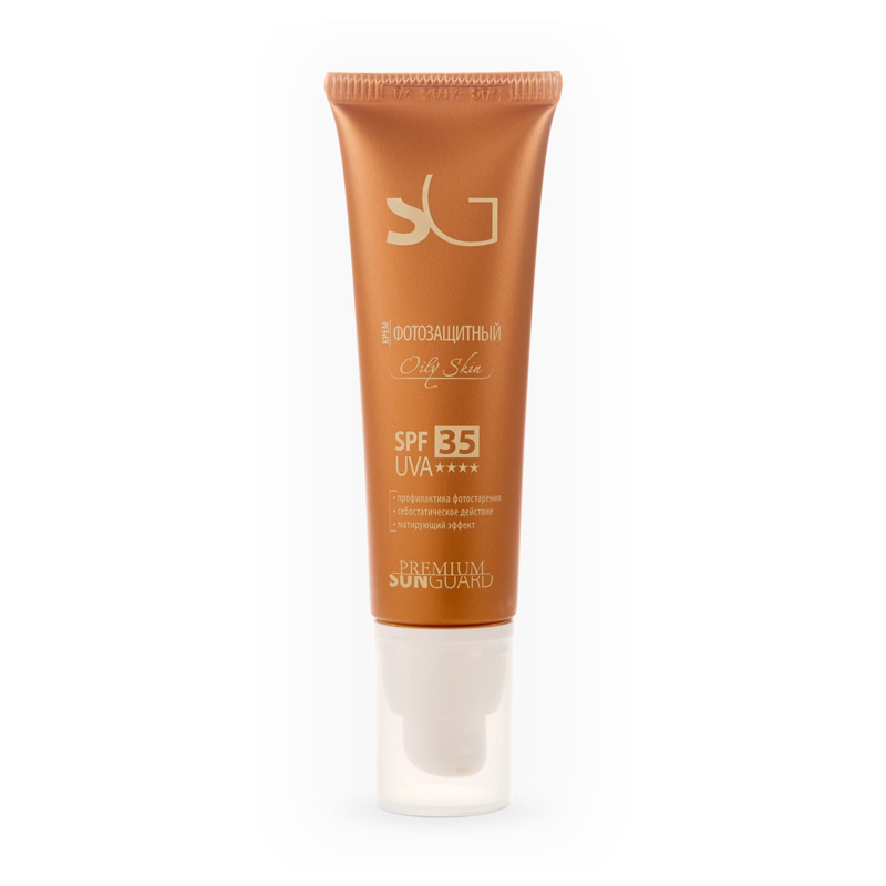 Крем фотозащитный spf 35 oily skin 50 мл premium Крем фотозащитный SPF-35 Oily Skin 50 мл PREMIUM — изображение 1