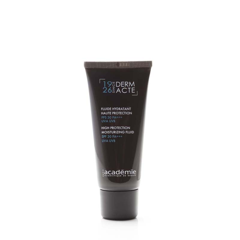 Увлажняющая защитная эмульсия spf 30+ fluide hydratanet haute protection, 40 мл (academie, derm acte) Увлажняющая защитная эмульсия SPF 30+ Fluide Hydratanet Haute Protection, 40 мл (ACADEMIE, Derm Acte) — изображение 1
