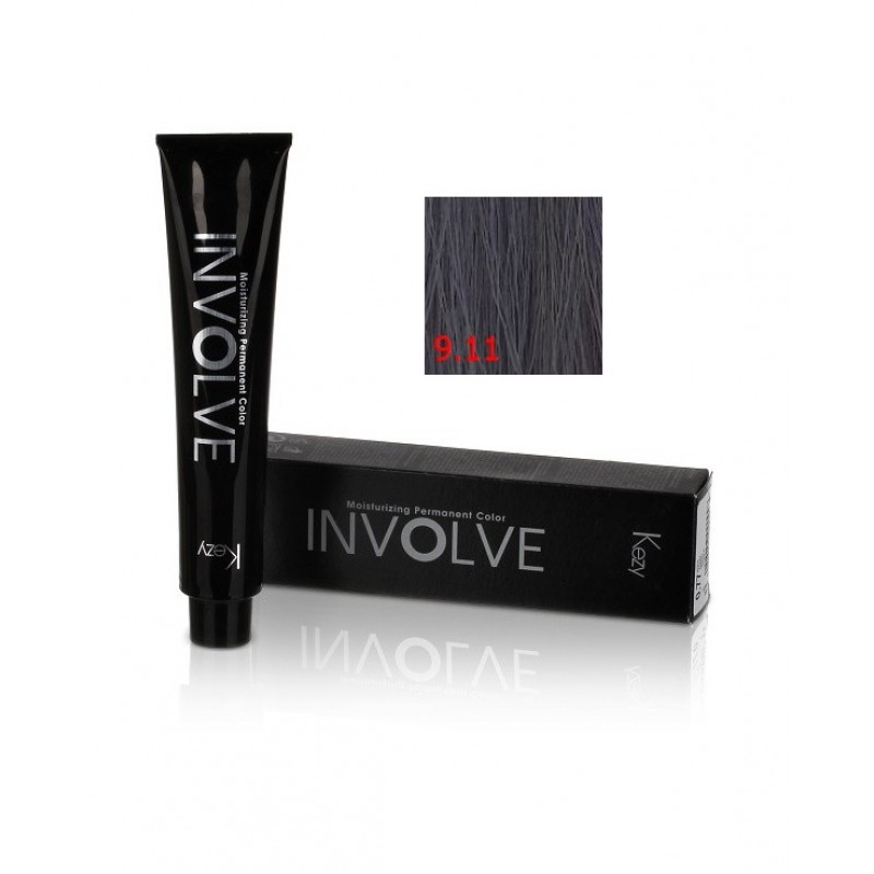 involve color 9.11 Стойкая крем краска для волос 100 мл kezy 80131 Involve color 9.11 Стойкая крем-краска для волос 100 мл KEZY 80131 — изображение 1