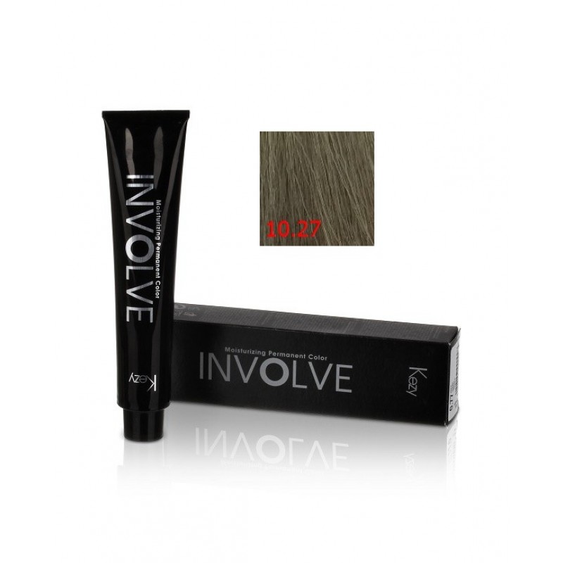 involve color 10.27 Стойкая крем краска для волос 100 мл kezy 80160 Involve color 10.27 Стойкая крем-краска для волос 100 мл KEZY 80160 — изображение 1