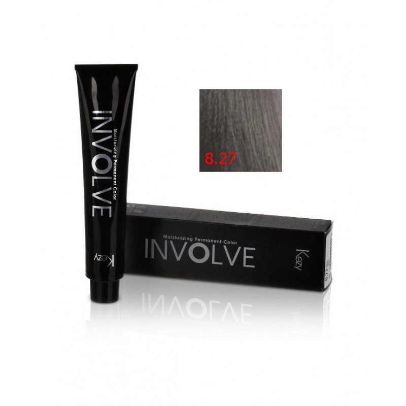 involve color 8.27/8bv Стойкая крем краска для волос 100 мл kezy 80827 Involve color 8.27/8BV Стойкая крем-краска для волос 100 мл KEZY 80827 — изображение 1
