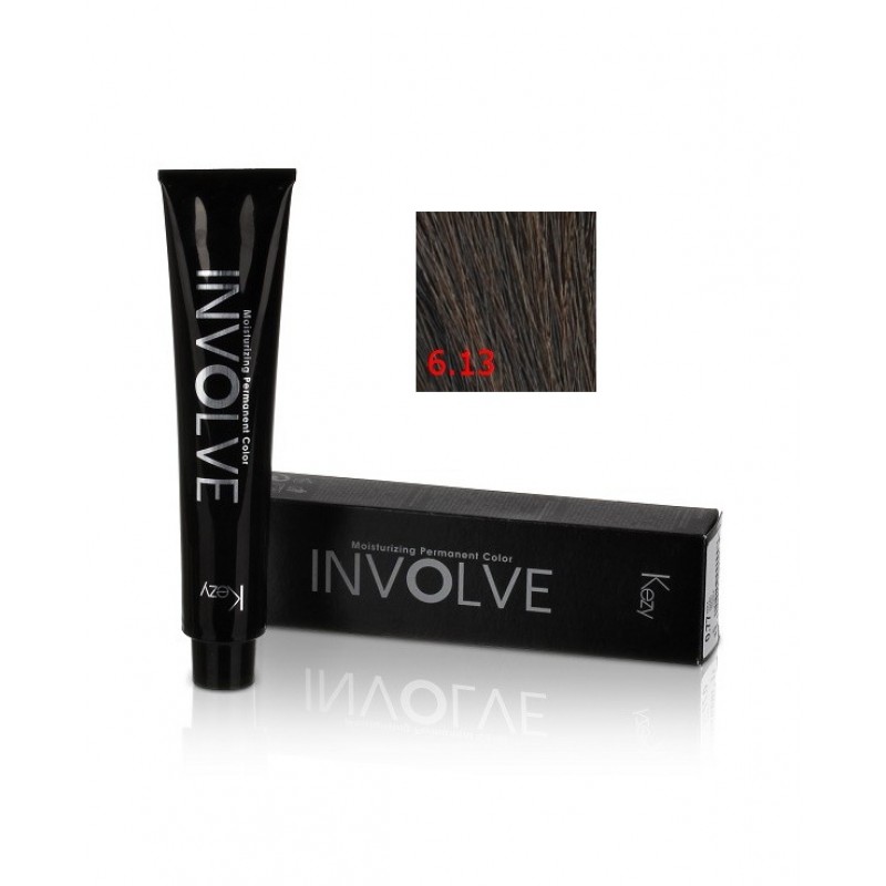 involve color 6.13/6nwb Стойкая крем краска для волос 100 мл kezy 80906 Involve color 6.13/6NWB Стойкая крем-краска для волос 100 мл KEZY 80906 — изображение 1