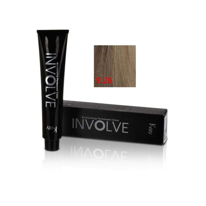 involve color 9.26/9br Стойкая крем краска для волос 100 мл kezy 80926 Involve color 9.26/9BR Стойкая крем-краска для волос 100 мл KEZY 80926 — изображение 1