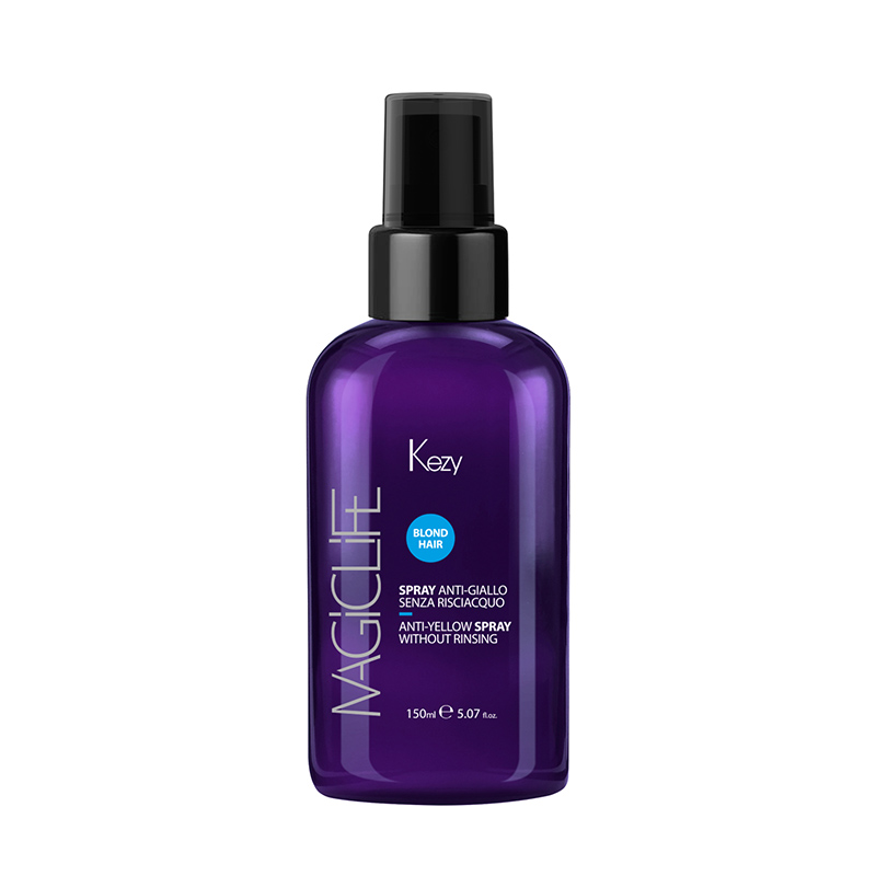 blond hair ml spray anti giallo senza risciaquo Спрей против желтизны несмываемый с протеинами 150 мл kezy 95030 Blond Hair ML Spray anti-giallo senza risciaquo Спрей против желтизны несмываемый с протеинами 150 мл KEZY 95030 — изображение 1