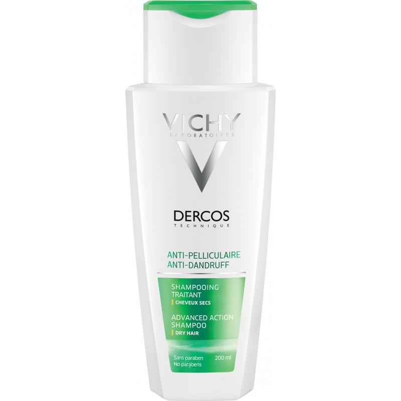 vichy dercos ds Шампунь уход интенсивный против перхоти для сухой кожи головы 200 мл Vichy Dercos DS Шампунь-уход интенсивный против перхоти для сухой кожи головы 200 мл — изображение 1