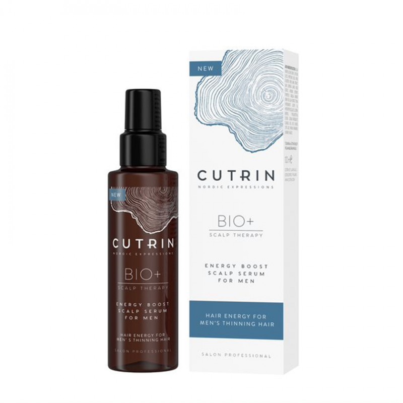 cutrin bio+ 2019 Сыворотка бустер для укрепления волос у мужчин 100 мл CUTRIN BIO+ 2019 Сыворотка-бустер для укрепления волос у мужчин 100 мл — изображение 1