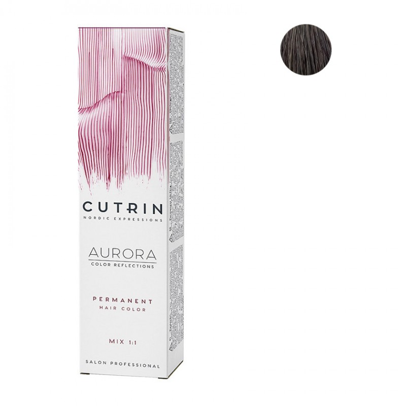 cutrin aurora Крем краска для волос 7.16 60 мл CUTRIN Aurora Крем-краска для волос 7.16 60 мл — изображение 1