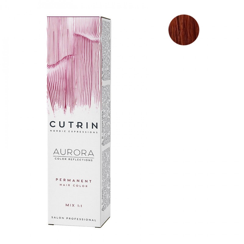 cutrin aurora Крем краска для волос 7.443 Морошка 60 мл CUTRIN Aurora Крем-краска для волос 7.443 Морошка 60 мл — изображение 1