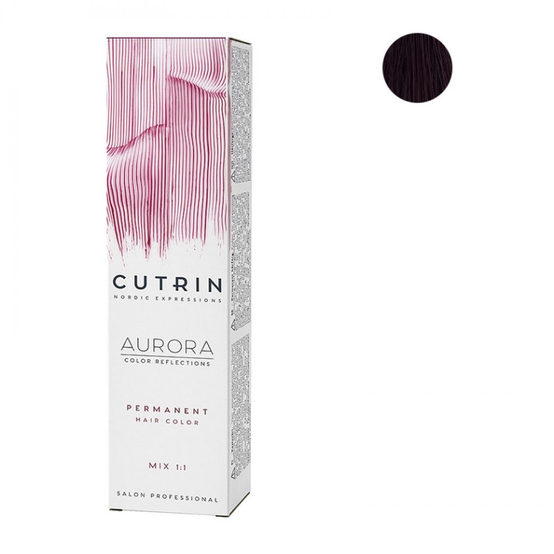 cutrin aurora Крем краска для волос 5.56 60 мл CUTRIN Aurora Крем-краска для волос 5.56 60 мл — изображение 1