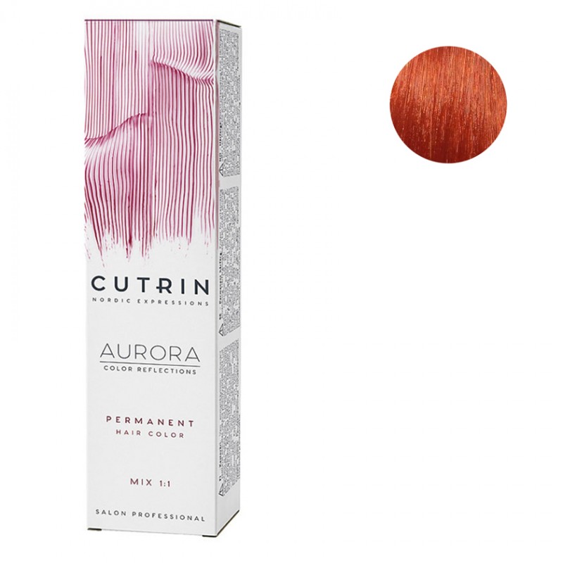 cutrin aurora Крем краска для волос / 0.43 Апельсиновый микс тон 60 мл CUTRIN Aurora Крем-краска для волос / 0.43 Апельсиновый микс-тон 60 мл — изображение 1