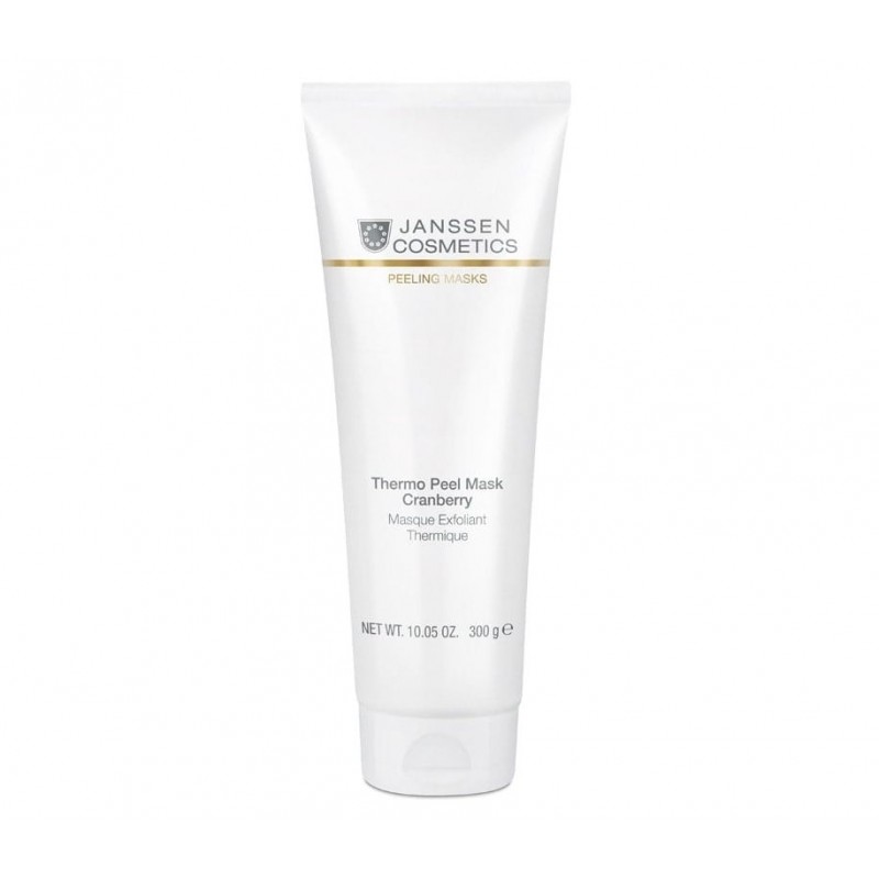 janssen thermo peel mask cranberry Кремовая термомаска эксфолиант 300 гр JANSSEN Thermo Peel Mask Cranberry Кремовая термомаска-эксфолиант 300 гр — изображение 1