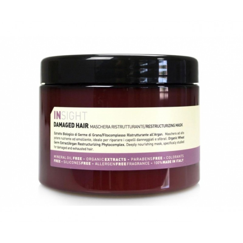 insight damaged hair Кондиционер для поврежденных волос, 400 мл INSIGHT DAMAGED HAIR Кондиционер для поврежденных волос, 400 мл — изображение 1