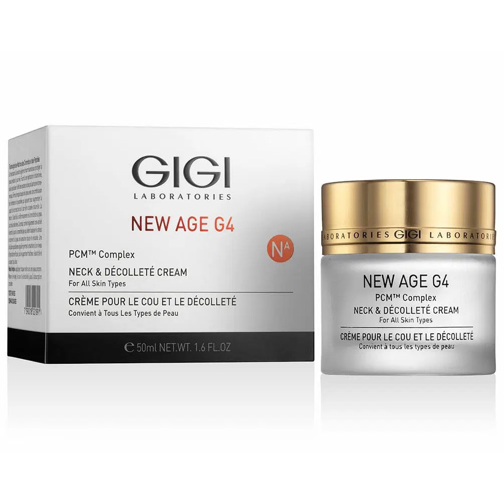 gigi new age g4 neck & decollete cream Крем для шеи и декольте 50 мл GIGI New Age G4 Neck & Decollete Cream Крем для шеи и декольте 50 мл — изображение 1