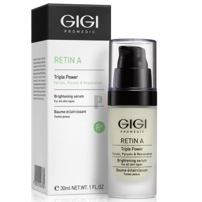 gigi Осветляющая Сыворотка triple power brightening serum 30 мл GIGI Осветляющая Сыворотка Triple Power Brightening Serum 30 мл — изображение 1