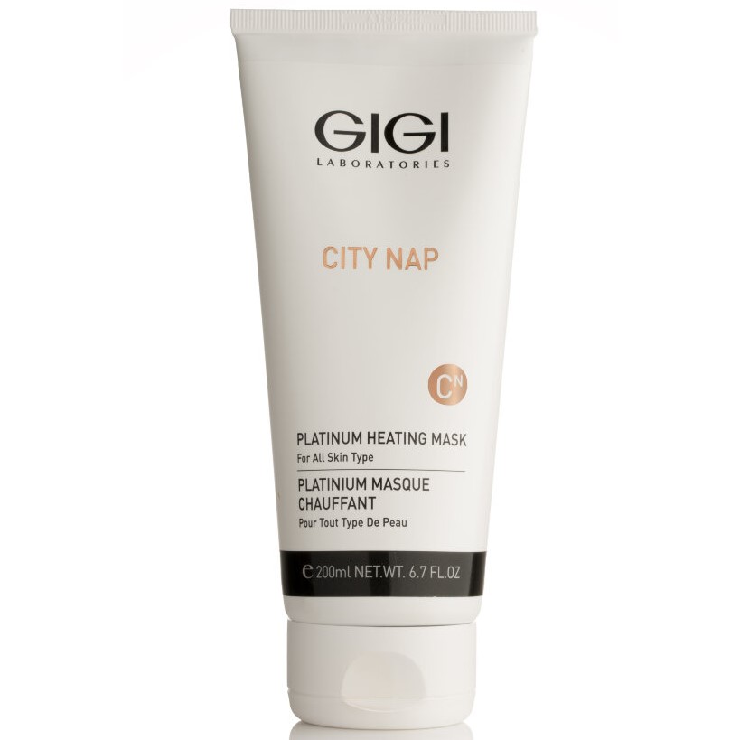 gigi city nap platinum heating mask Платиновая маска 200 мл GIGI City Nap Platinum Heating Mask Платиновая маска 200 мл — изображение 1