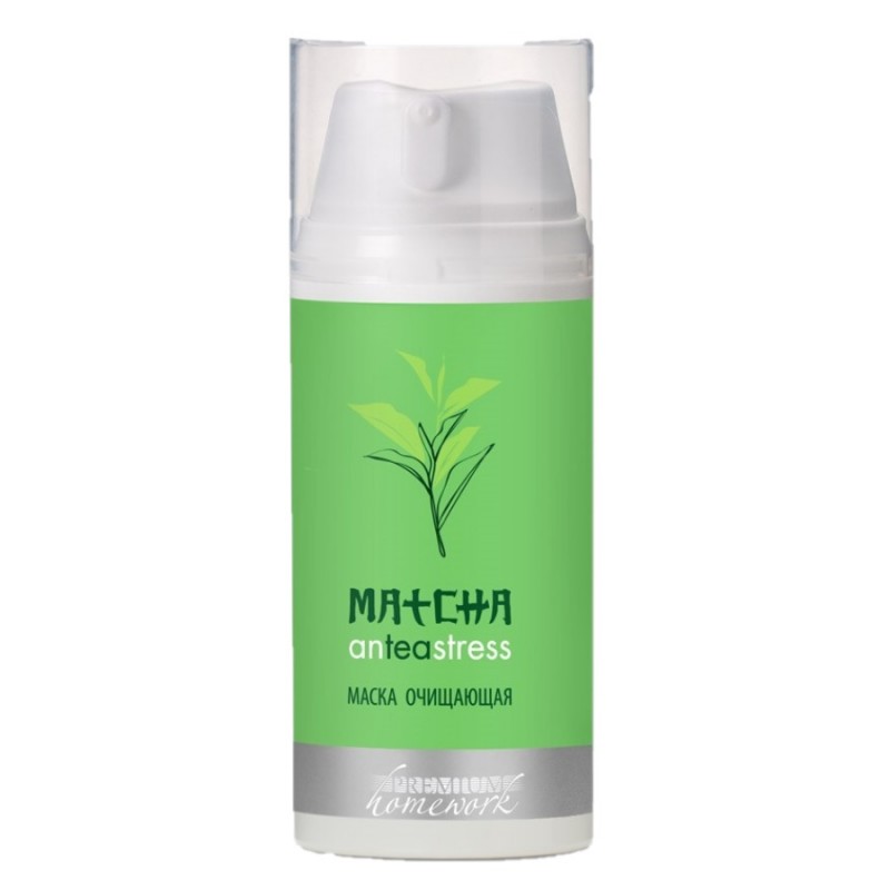 Маска очищающая matcha anteastress 100 мл premium Маска очищающая MATCHA anTEAstress 100 мл PREMIUM — изображение 1