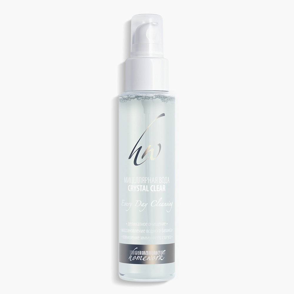 Мицеллярная вода crystal clear 110 мл premium Мицеллярная вода Crystal Clear 110 мл Premium — изображение 1