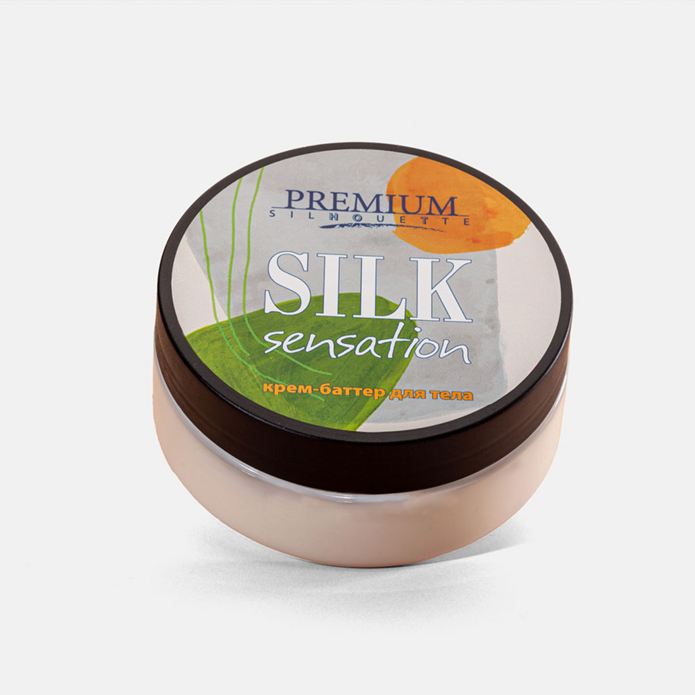 Крем баттер для тела silk sensation 200 мл premium Крем-баттер для тела Silk Sensation 200 мл Premium — изображение 1
