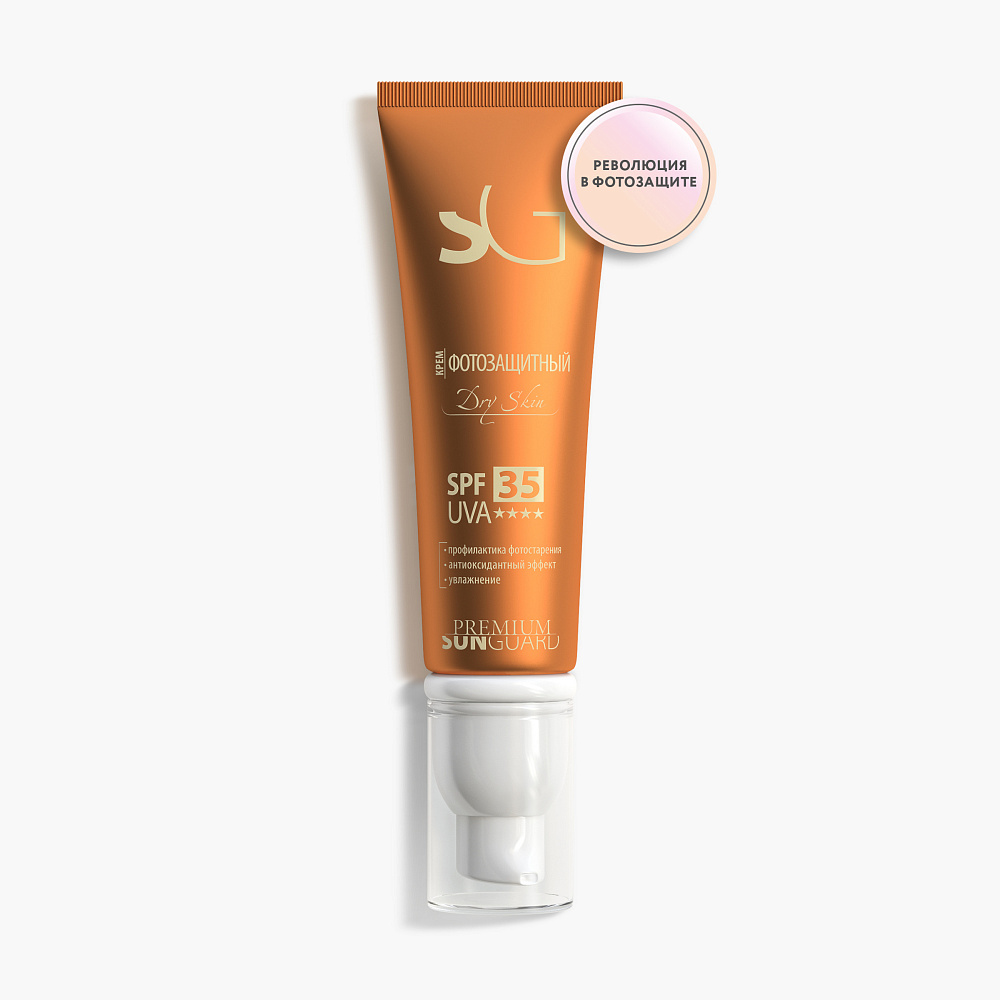 Крем фотозащитный spf 35 dry skin (новый состав) 50 мл premium Крем фотозащитный SPF-35 Dry Skin (новый состав) 50 мл Premium — изображение 1