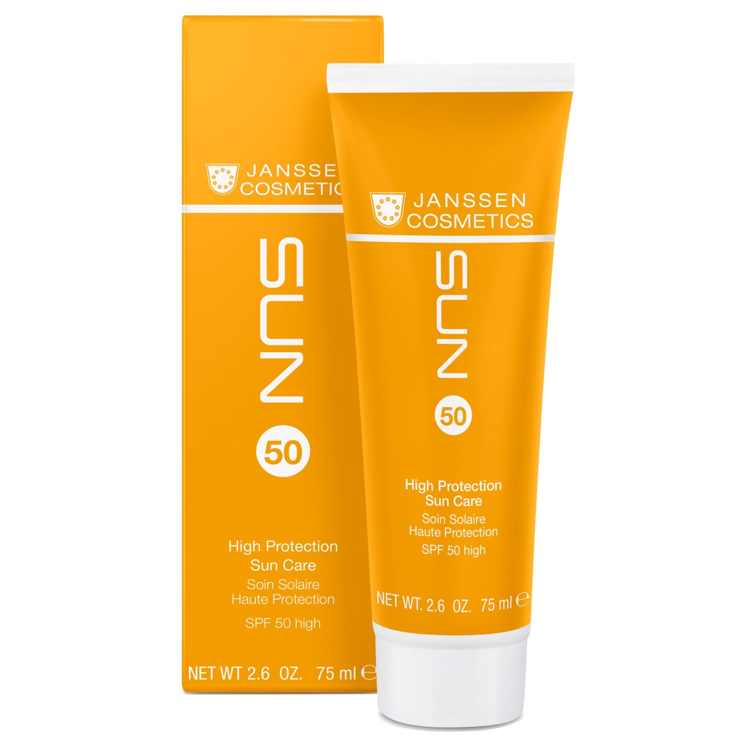 janssen hight protection sun care spf50 Солнцезащитный anti age флюид 75 мл JANSSEN Hight Protection Sun Care SPF50 Солнцезащитный anti-age флюид 75 мл — изображение 1