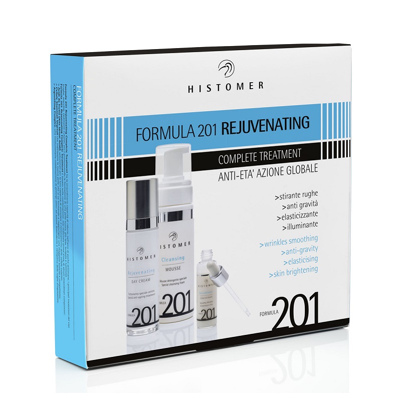 Комплексный уход Омоложение (мусс, дневной крем, концентрат Ботумимик) / rejuvenating complete treat., Набор histomer Комплексный уход Омоложение (мусс, дневной крем, концентрат Ботумимик) / Rejuvenating Complete Treat., Набор HISTOMER — изображение 1